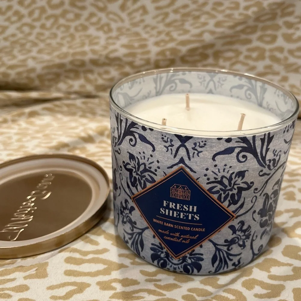 Fresh Sheets 3 Wick Candle